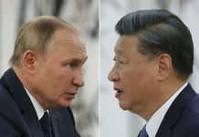 China hints at deepening ties with Russia