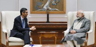 Sundar Pichai met Prime Minister Modi