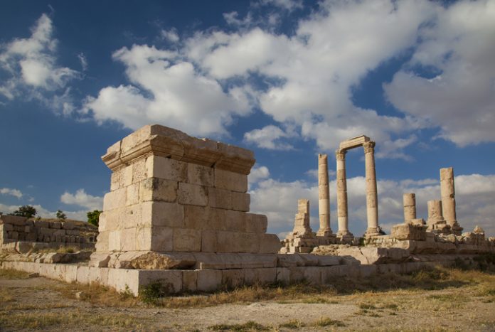 Remains of a temple were found during excavations in Iran