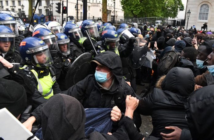 It had been five days since the London riots had been quelled