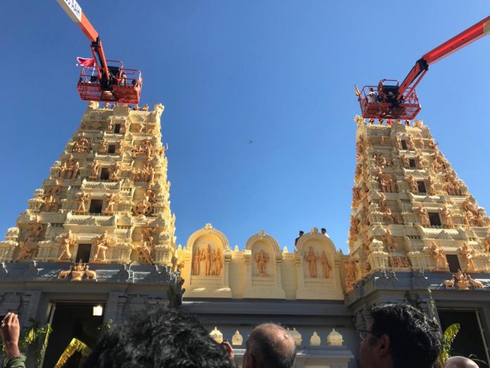 Second Hindu temple attacked in Australia in a week