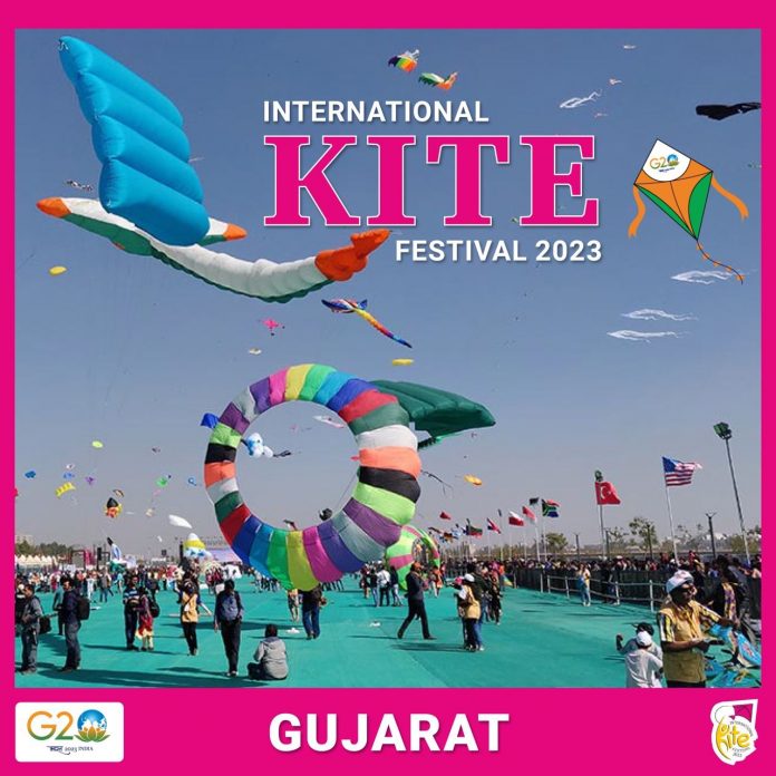 The International Kite Festival will be held in the state from January 8 to 14