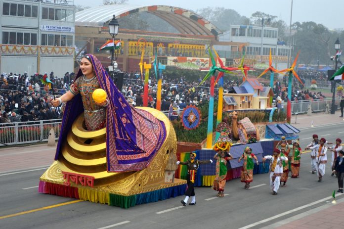 Tableaus from Gujarat attracted attention in the National Parade in New Delhi