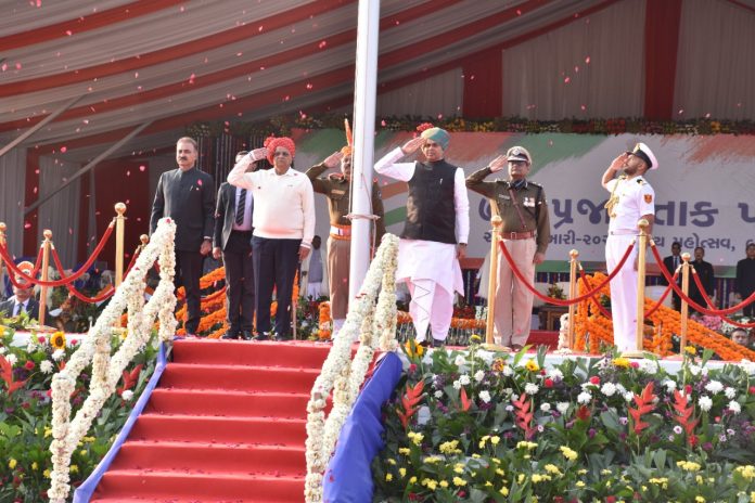 Celebration of State Republic Day in Botad