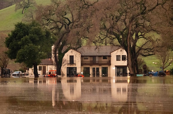 Hurricanes disrupt life in California, flood threat