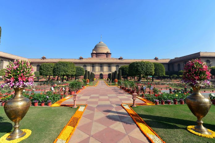 Rashtrapati Bhavan's Mughal Garden was renamed Amrit Udyan