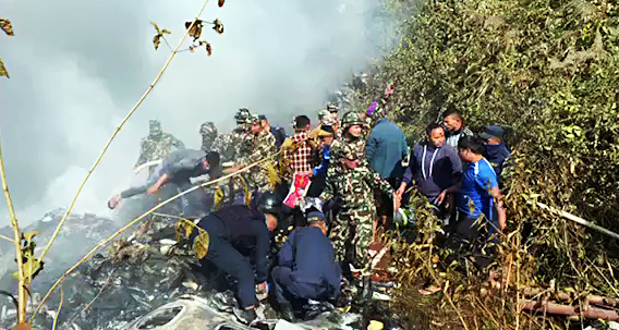68 killed in plane crash in Nepal