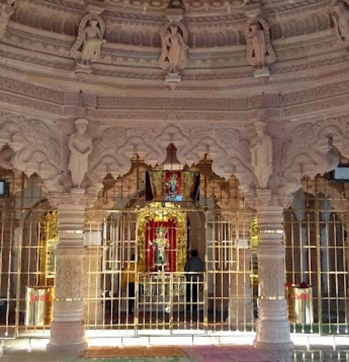 The famous Swaminarayan shrine Sardhar