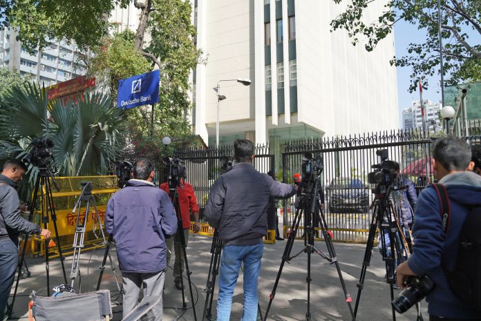 Income tax survey action for the third day in a row at the BBC's India offices