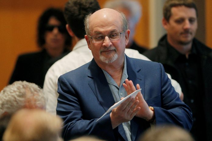 Salman Rushdie made his first public appearance after the attack, receiving an award in New York