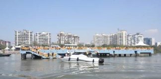 Water-taxi service started between Belapur and Mumbai