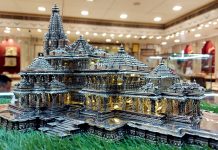 The construction of the Ram temple in Ayodhya will be completed in six months