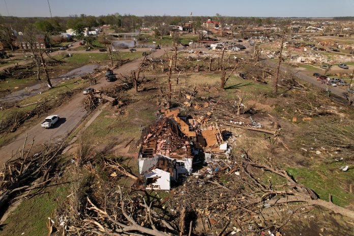 Devastating tornado kills 26 in Mississippi, wreaks havoc