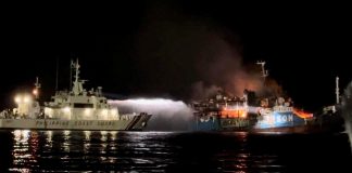 230 rescued in Philippines ferry fire