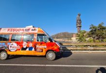 Kesuda Tour begins at the Statue of Unity