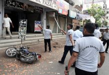 vandalism at Ram Navami procession in Vadodara