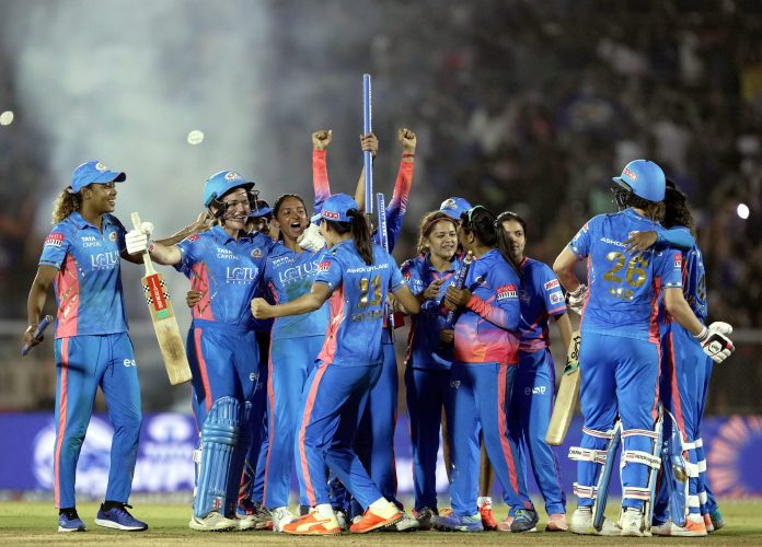 Mumbai Indians champions in women's IPL