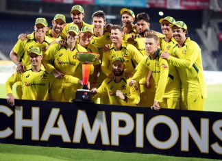 Australia beat India in the third ODI to win the series 2-1