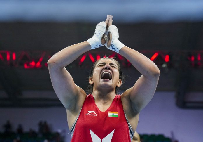 Four gold medals for India in women's world boxing