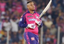 Rajasthan beat Gujarat by 3 wickets, Hetmyer's tussle