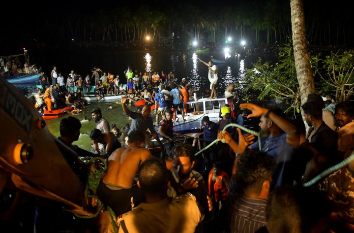 22 killed as tourist boat capsizes in Kerala