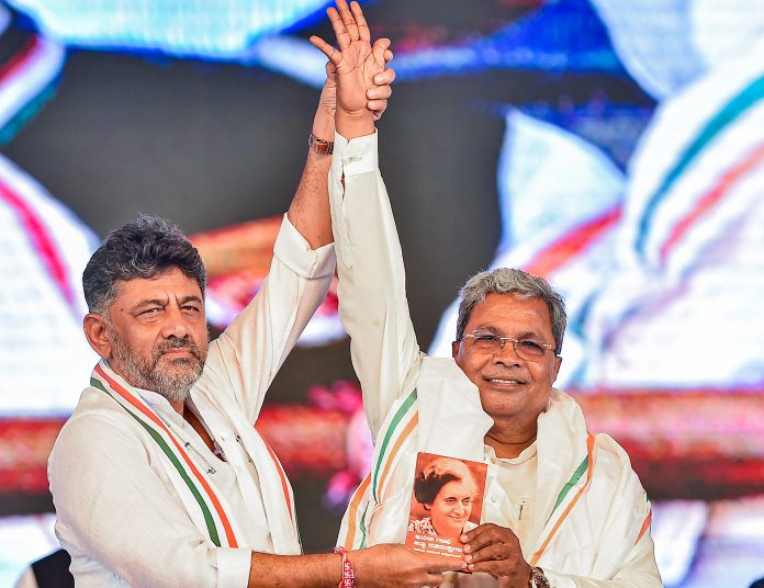 Congress announces Siddaramaiah as CM, Shivakumar as his deputy in Karnataka