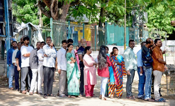 72.67 percent voting in Karnataka assembly elections