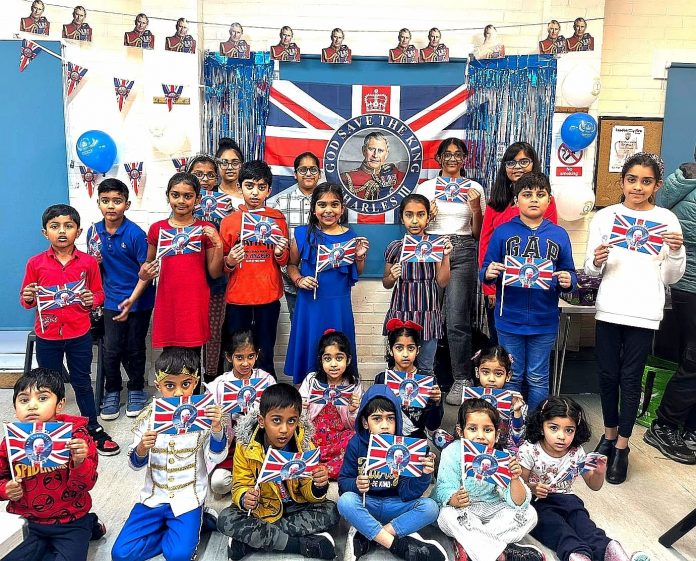 Children from Tooting Bal Sanskar Group celebrated 