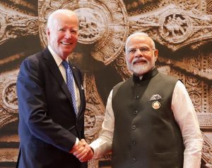 PM નરેન્દ્ર મોદીએ G20 નેતાઓની સમિટ દરમિયાન યુએસ પ્રમુખ જો બિડેન સાથે શુભેચ્છાઓનું આદાન પ્રદાન કર્યું હતું