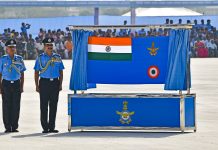 નૌકાદળ પછી એર ફોર્સે નવા ધ્વજનું અનાવરણ કર્યું