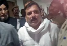 AAP નેતા સંજય સિંહની ધરપકડ, પાંચ દિવસના રિમાન્ડ