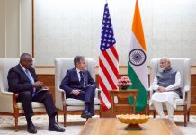 અમેરિકાના વિદેશ અને સંરક્ષણ સચિવ ભારતની મુલાકાતે