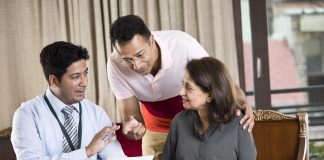 Financial advisor with Indian family