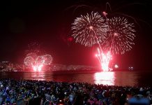 ભવ્ય આતશબાજી સાથે વિશ્વભરમાં નવા વર્ષની ઉજવણી