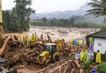 કેરળના વાયનાડમાં પ્રચંડ ભૂસ્ખલના કારણે 128થી વધુના મોત