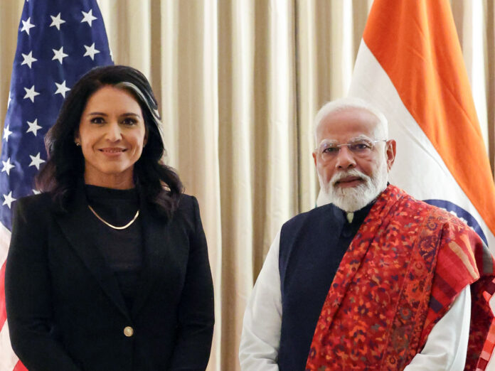 PM Modi meets Tulsi Gabbard