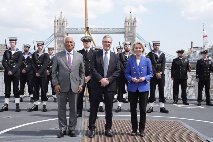 Prime Minister Keir Starmer Hosts UK-EU Summit In London