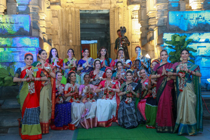Miss World 2025 contestants visit Ramappa Temple