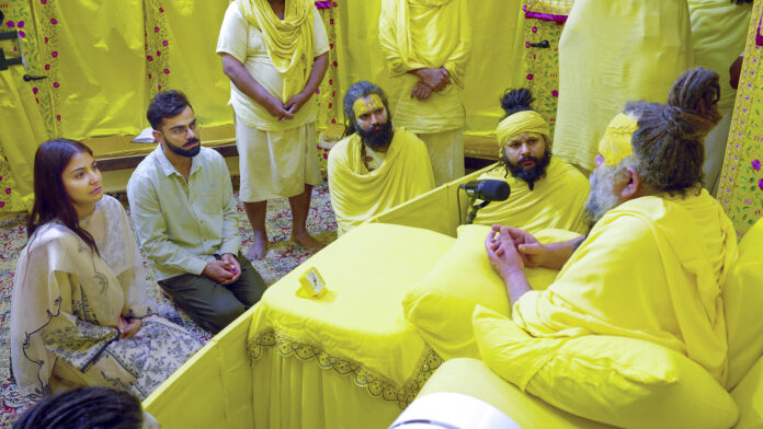 Virat Kohli meets Premanand Ji Maharaj