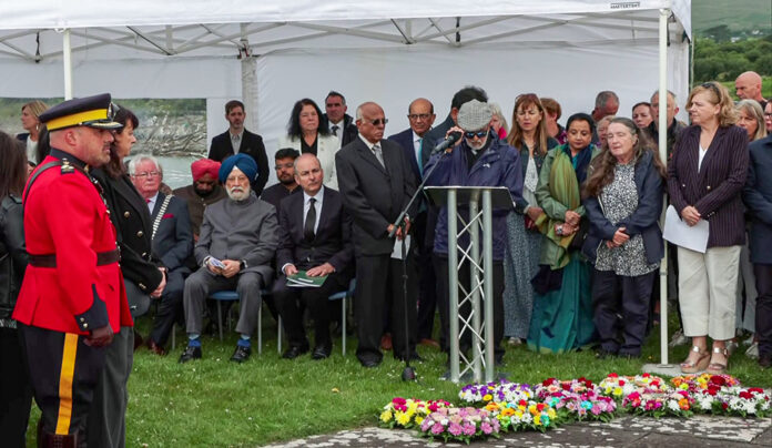 Tributes being paid to the victims on the 40th anniversary of Kanishka bombing