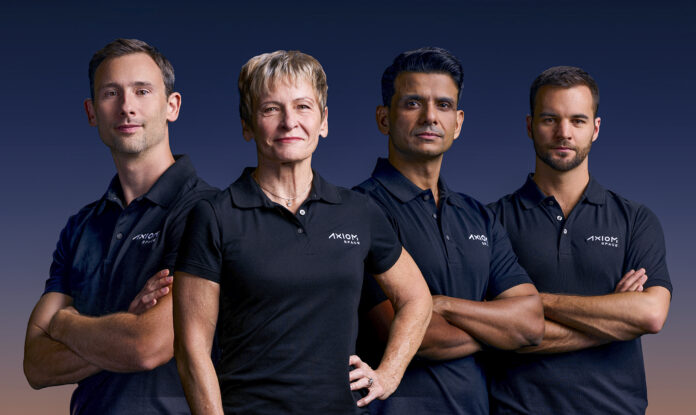 Axiom Mission 4 crew