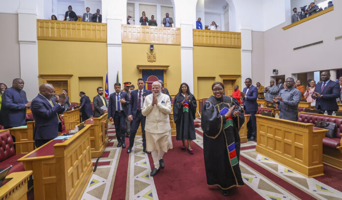 PM Modi in Namibia