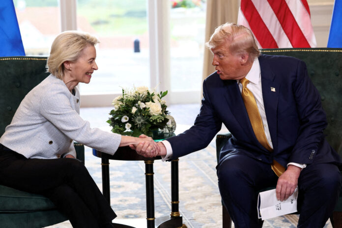 FILE PHOTO: U.S. President Trump visits Scotland