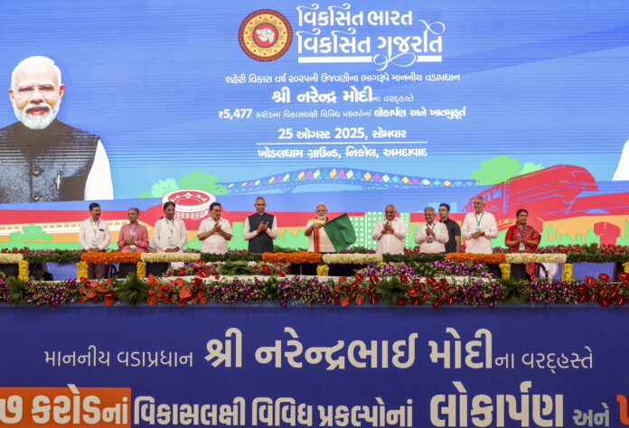 PM Modi in Ahmedabad