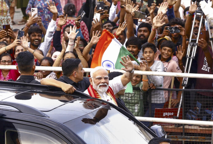 PM Modi in Ahmedabad