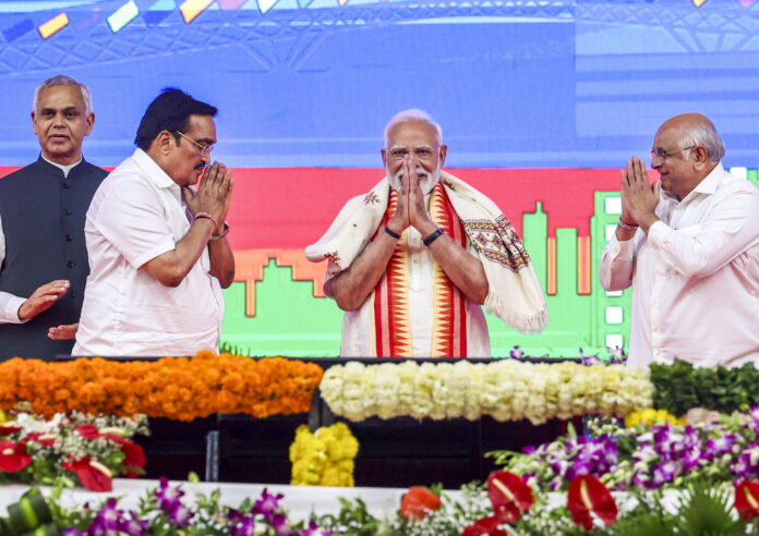 PM Modi in Ahmedabad