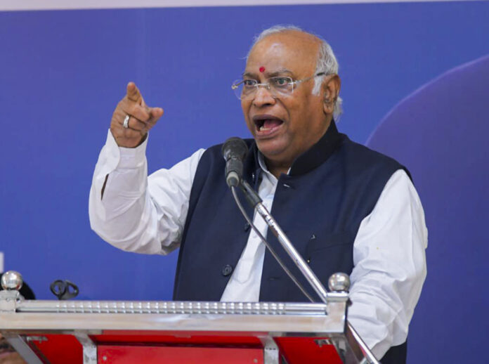Mallikarjun Kharge in Junagadh
