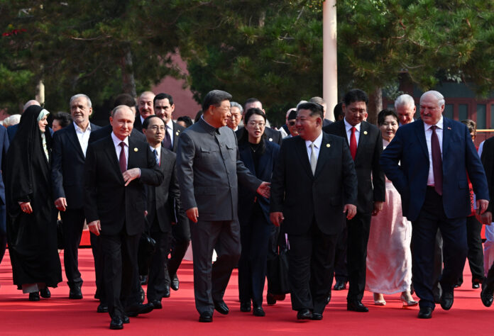 Military parade to mark the 80th anniversary of the end of World War Two, in Beijing