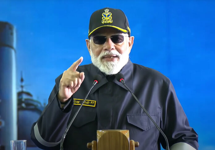 PM Modi celebrates Diwali at INS Vikrant