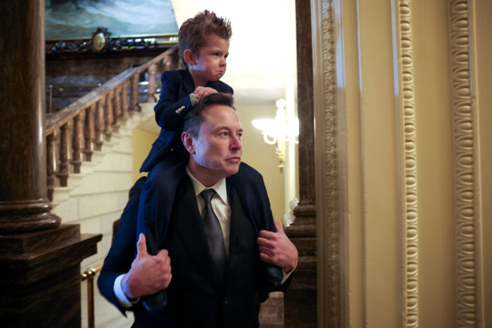 Elon Musk And Vivek Ramaswamy Visit Capitol Hill